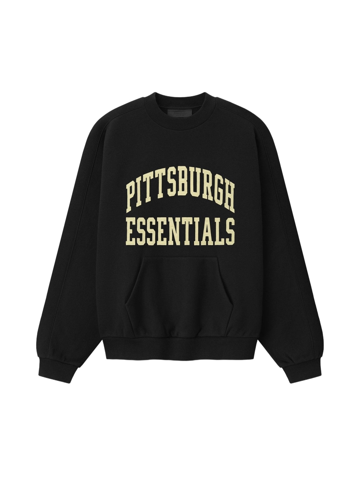 Fear of God Essentials Steelers 90s Relaxed Crewneck Black - Im Your Wardrobe