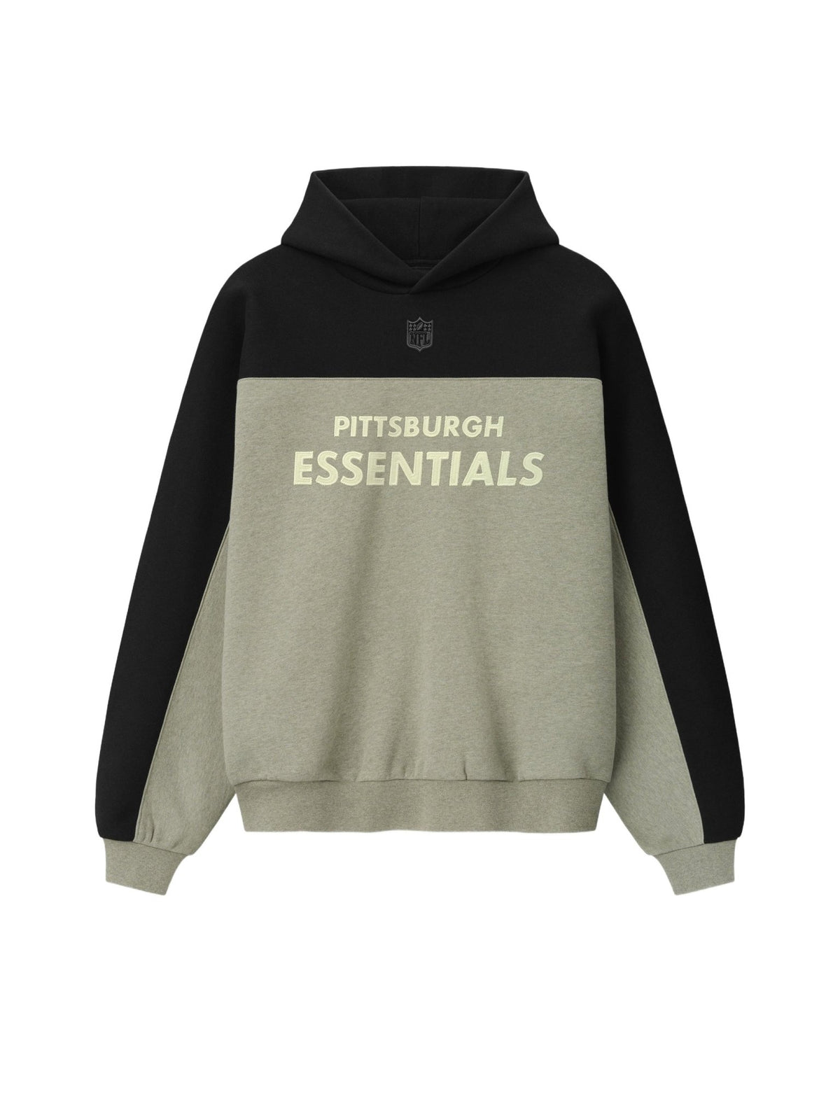 Fear of God Essentials Steelers 90s Relaxed Hoodie Seal Heather - Im Your Wardrobe