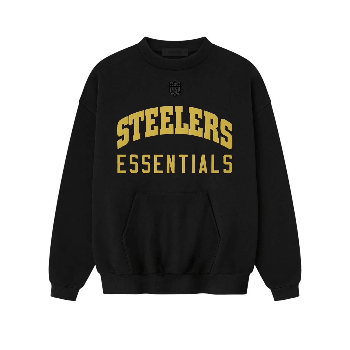Fear of God Essentials Steelers Sport Crewneck Black - Im Your Wardrobe