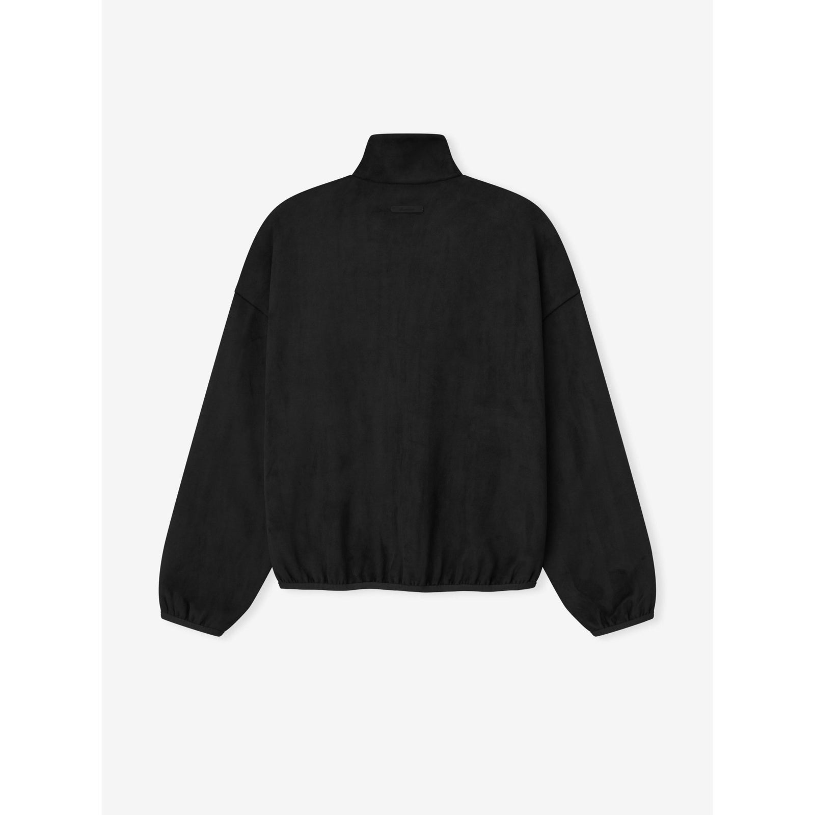 Fear of God Essentials Suede Fleece Signature Modern Track Jacket Vintage Black - Im Your Wardrobe