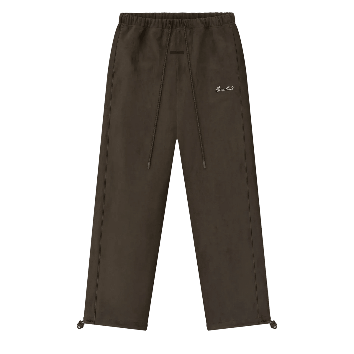 Fear Of God Essentials Suede Fleece Signature Relaxed Pant Brown - Im Your Wardrobe