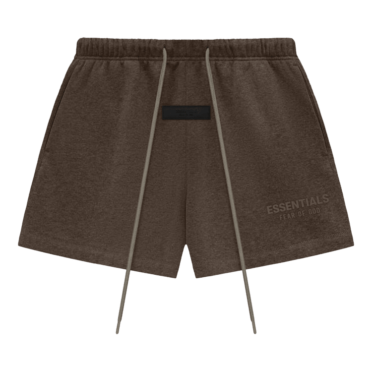 Fear of God Essentials Sweatshort Heather Wood (SS24) - Im Your Wardrobe