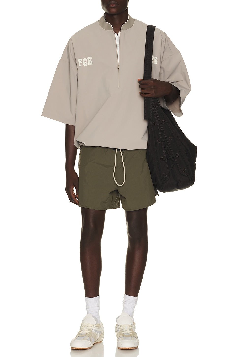 Fear of God Essentials Swim Short Moss - Im Your Wardrobe