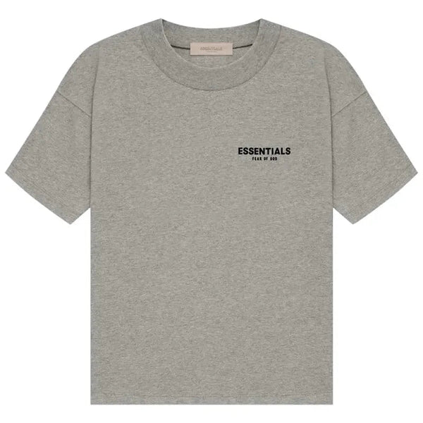 Fear of God Essentials T-Shirt Dark Oatmeal (SS22) - Im Your Wardrobe