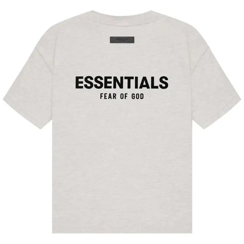 Fear of God Essentials T-Shirt Light Oatmeal (SS22) - Im Your Wardrobe