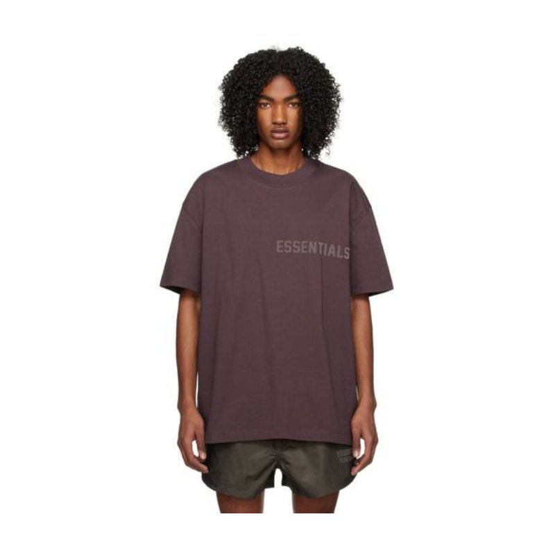 Fear of God Essentials T - Shirt - Plum - Im Your Wardrobe