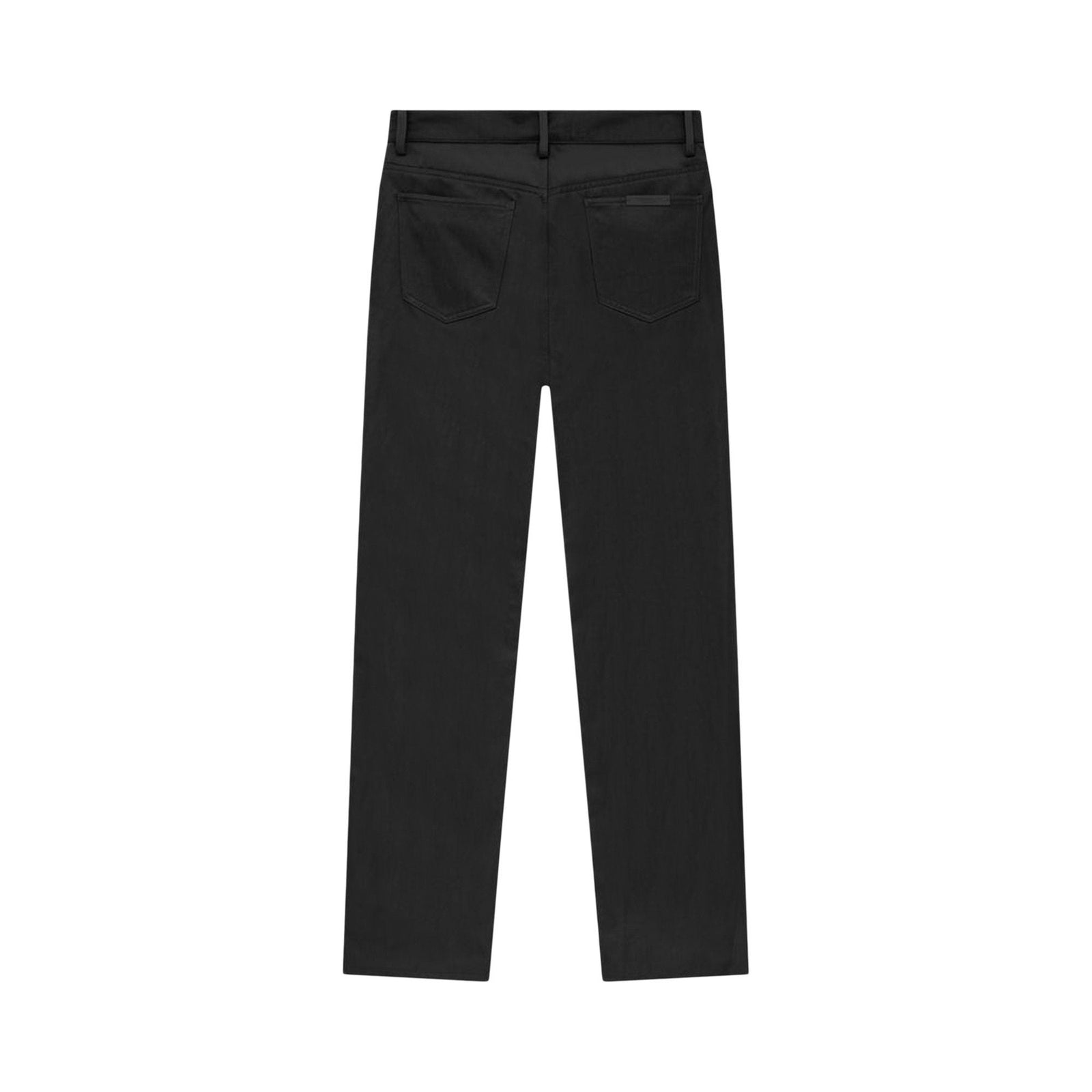 Fear of God Essentials Textured Nylon 5-Pocket Pant Black (FW24) - Im Your Wardrobe