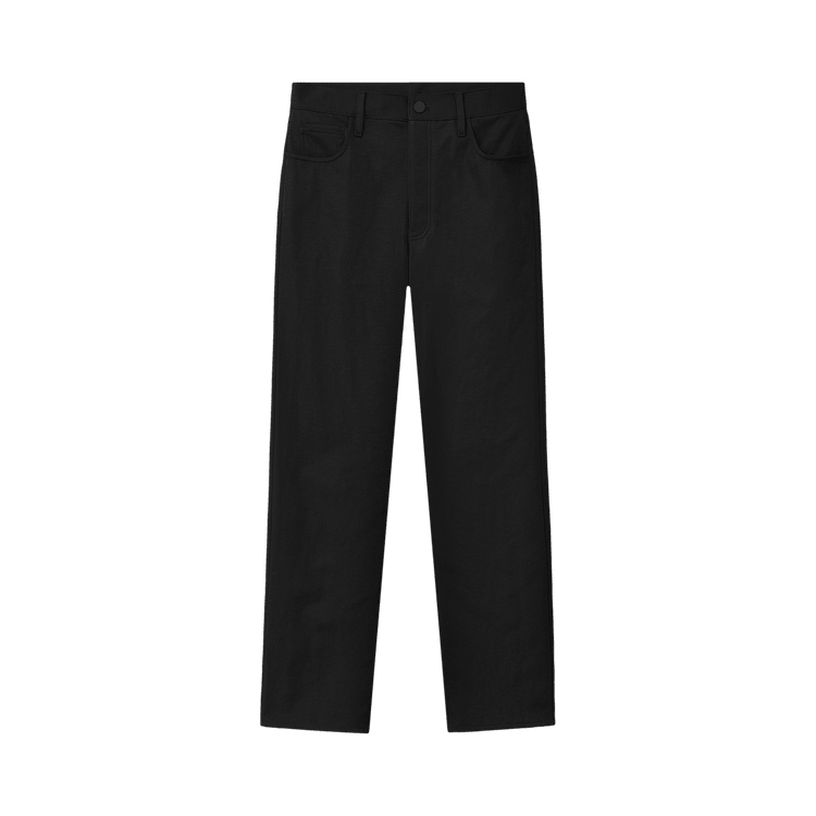 Fear of God Essentials Textured Nylon 5 Pocket Pant Vintage Black (SS26) - Im Your Wardrobe