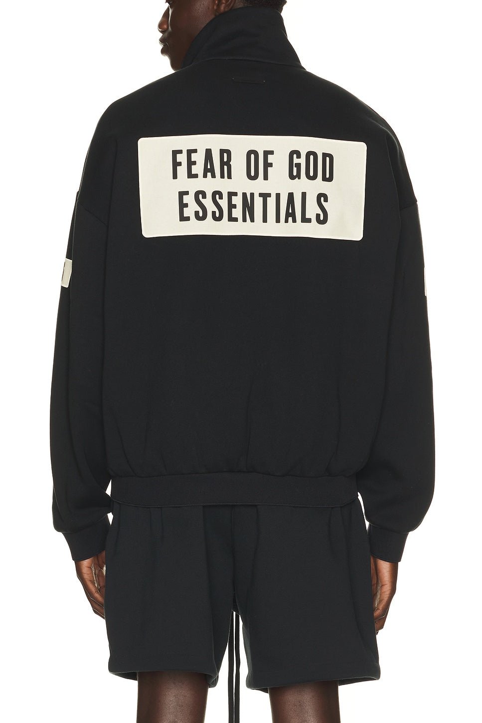 Fear of God Essentials Track Jacket Vintage Black - Im Your Wardrobe