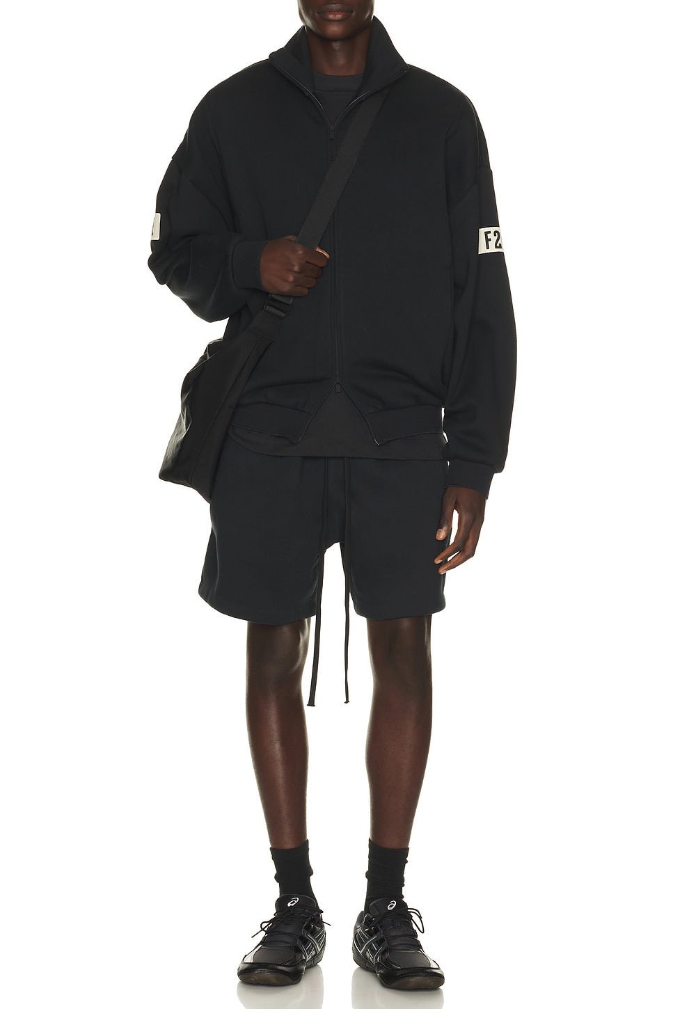 Fear of God Essentials Track Jacket Vintage Black - Im Your Wardrobe