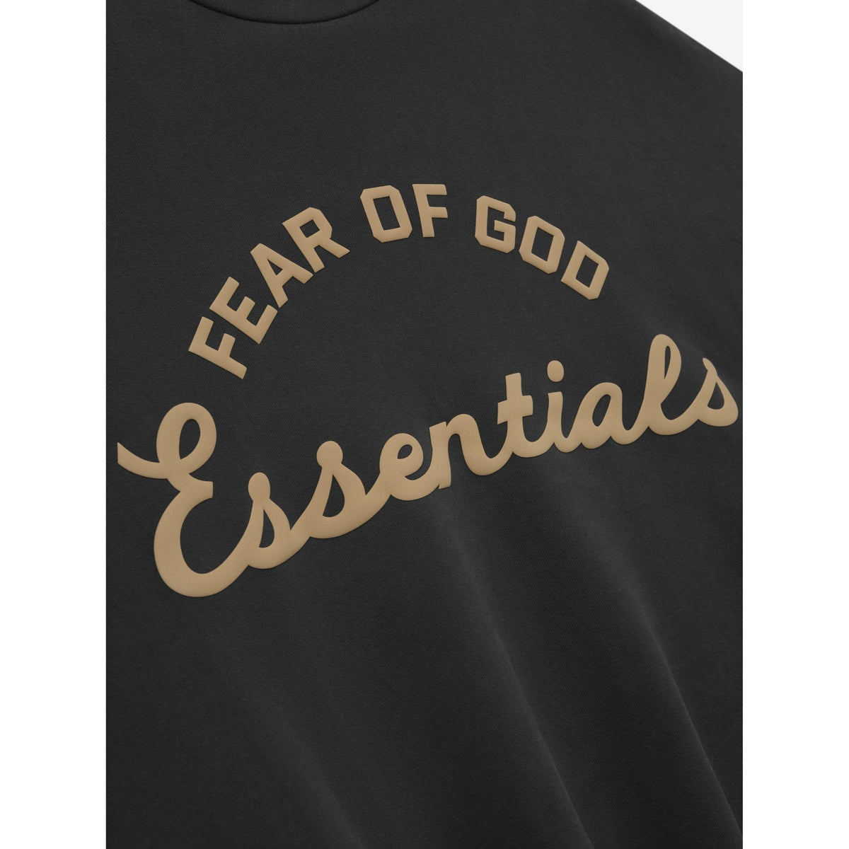 Fear of God Essentials Training 90s Crewneck Sweatshirt Faded Black - Im Your Wardrobe