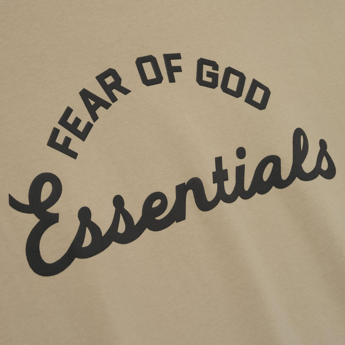 Fear Of God Essentials Training 90s Long Sleeve Tee Faded Dune - Im Your Wardrobe