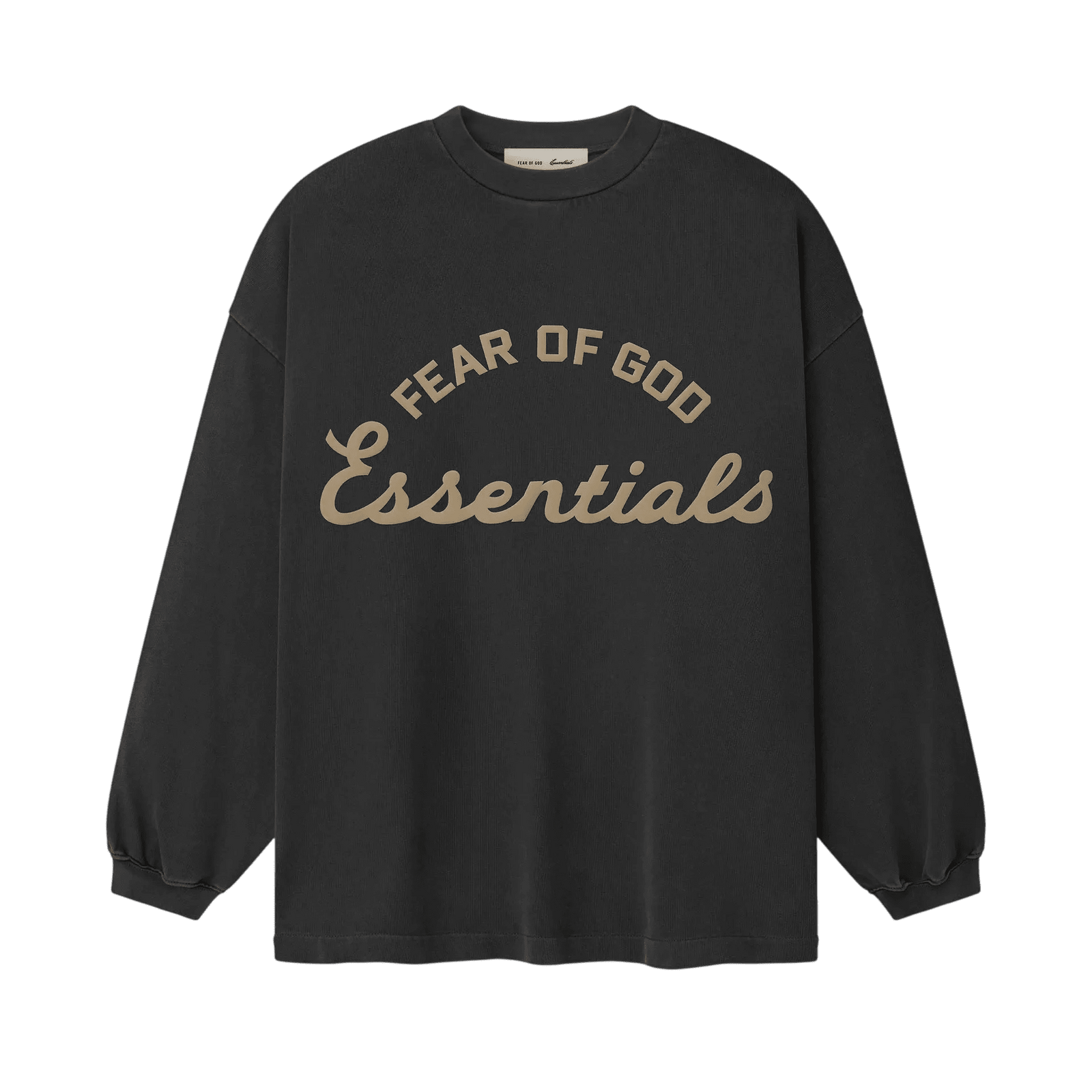 Fear Of God Essentials Training 90s Long Sleeve Tee Faded Iron Grey