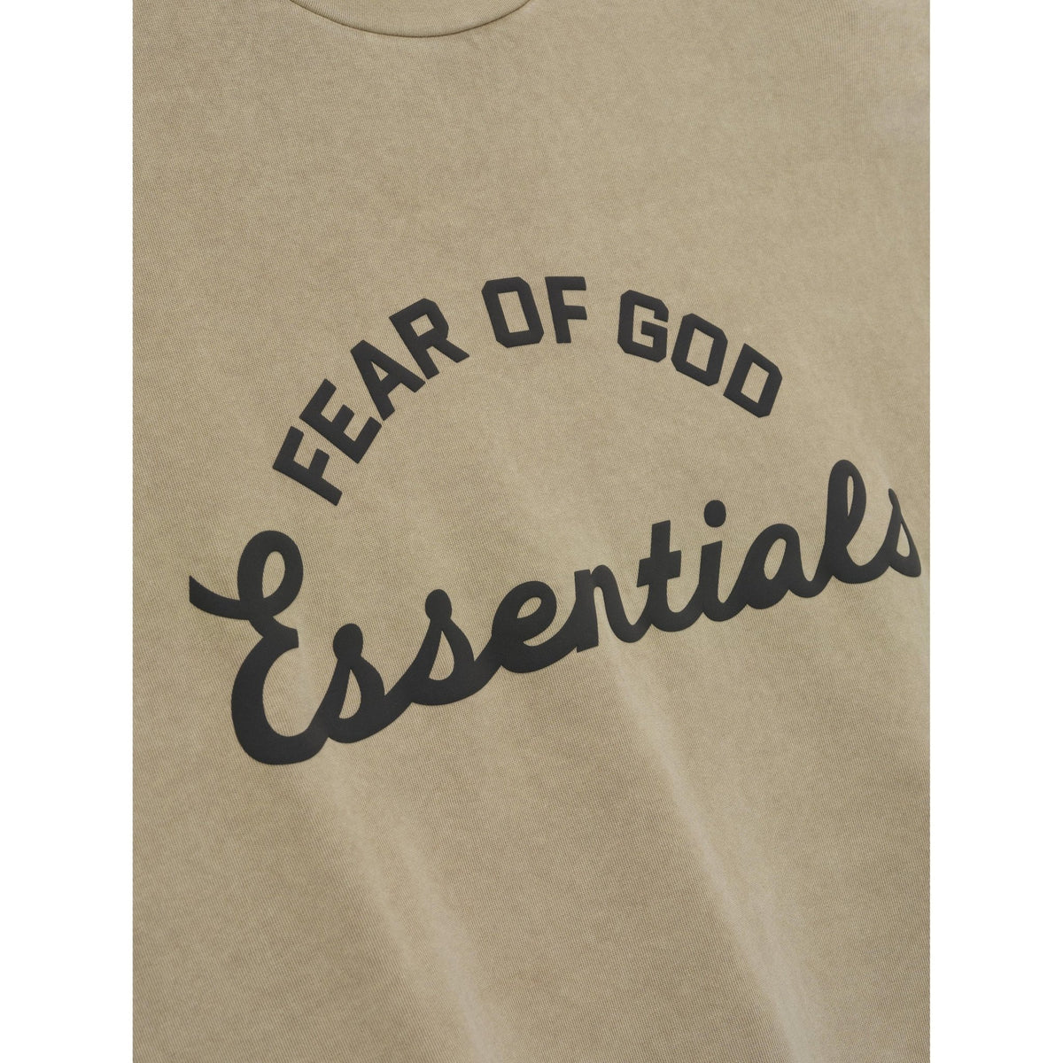 Fear of God Essentials Training 90s Tee Faded Dune - Im Your Wardrobe