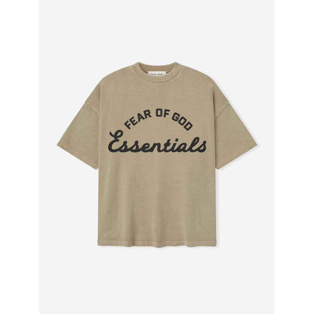 Fear of God Essentials Training 90s Tee Faded Dune - Im Your Wardrobe