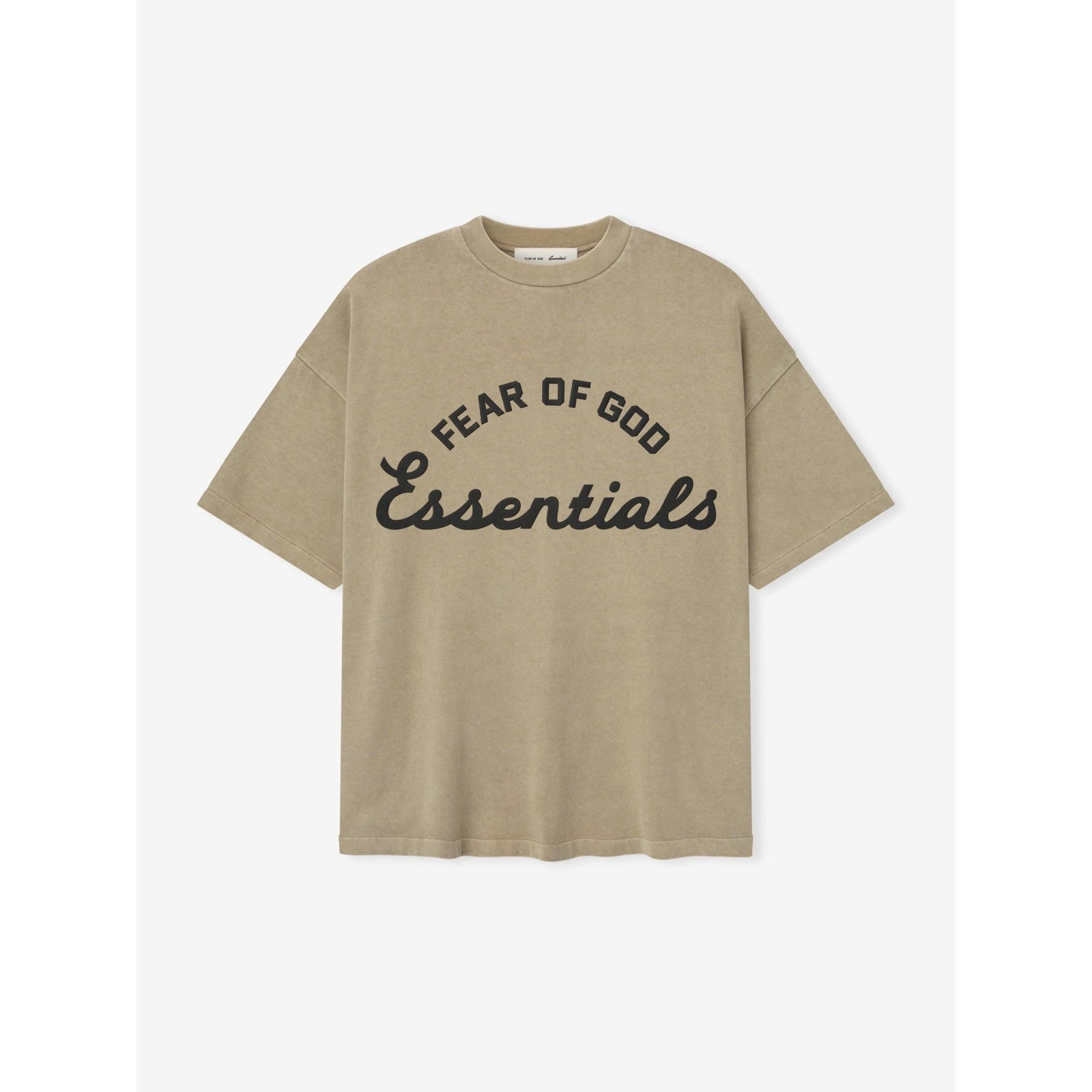 Fear of God Essentials Training 90s Tee Faded Dune - Im Your Wardrobe