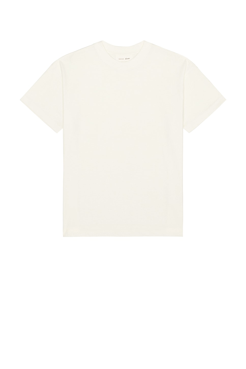 Fear of God Essentials Tri-Blend Essential Tee Slim Fit Ivory - Im Your Wardrobe