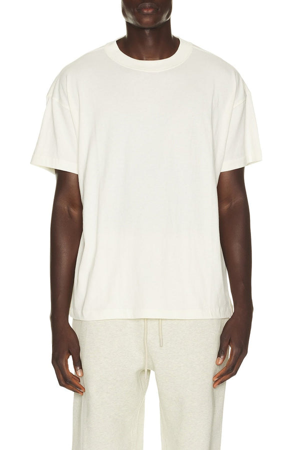 Fear of God Essentials Tri-Blend Essential Tee Slim Fit Ivory - Im Your Wardrobe