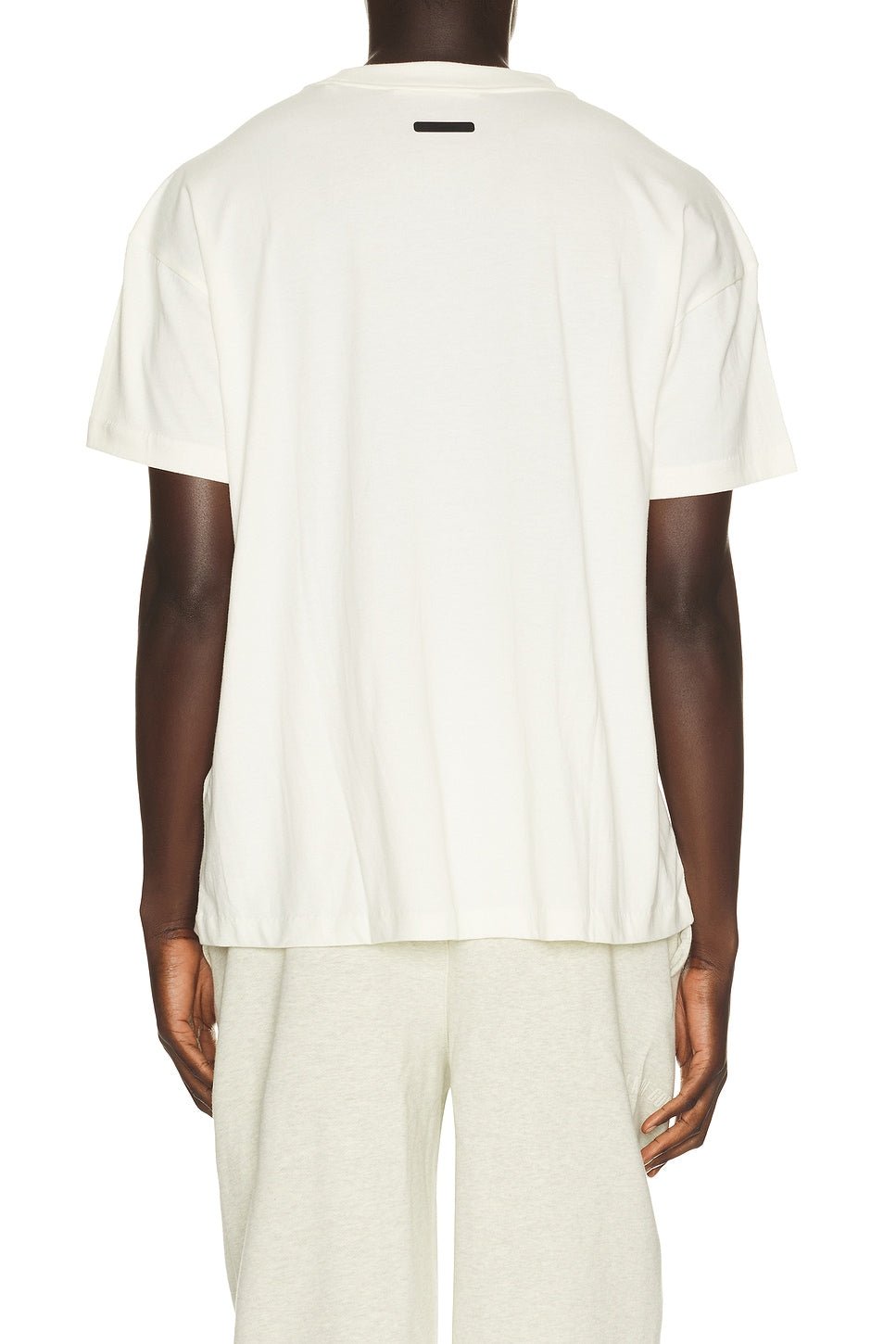 Fear of God Essentials Tri-Blend Essential Tee Slim Fit Ivory - Im Your Wardrobe