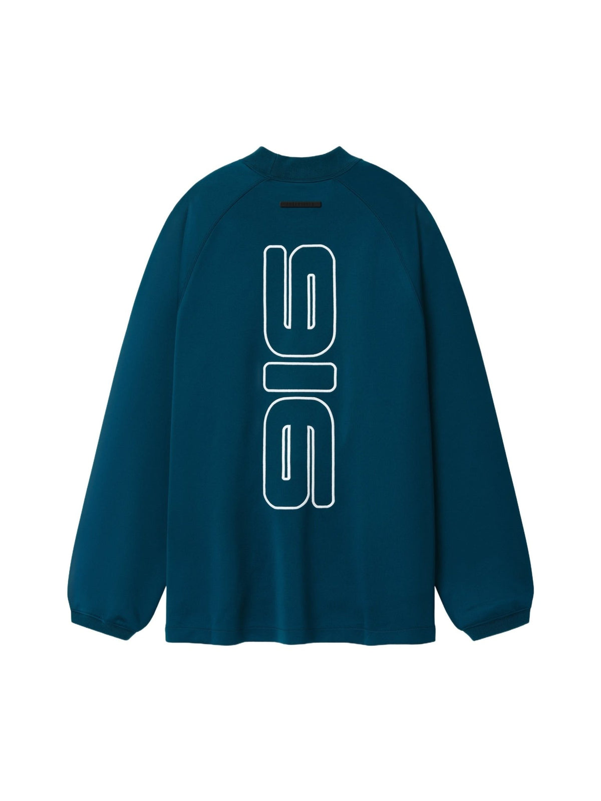 Fear of God Essentials Tricot 90s Relaxed Long Sleeve Mock Neck Night Sea - Im Your Wardrobe