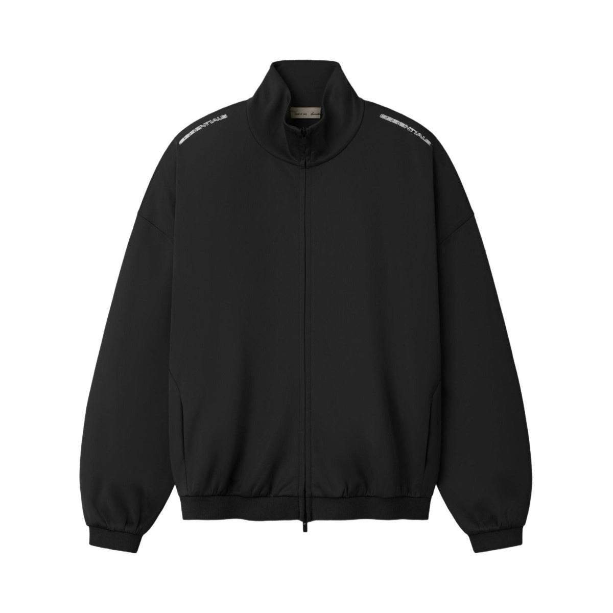Fear of God Essentials Tricot Modern Track Jacket Black - Im Your Wardrobe