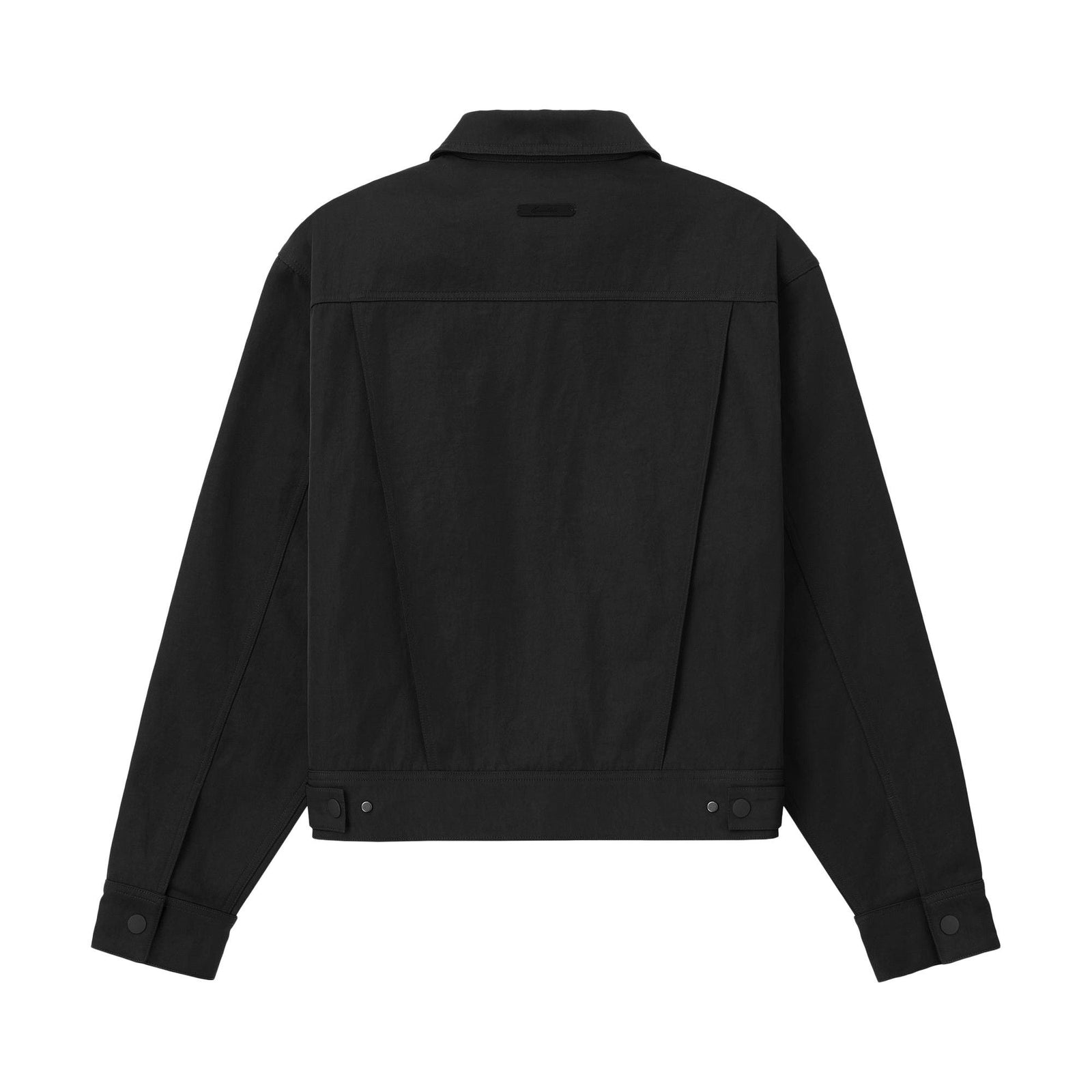 Fear of God Essentials Trucker Jacket Vintage Black (SS26) - Im Your Wardrobe