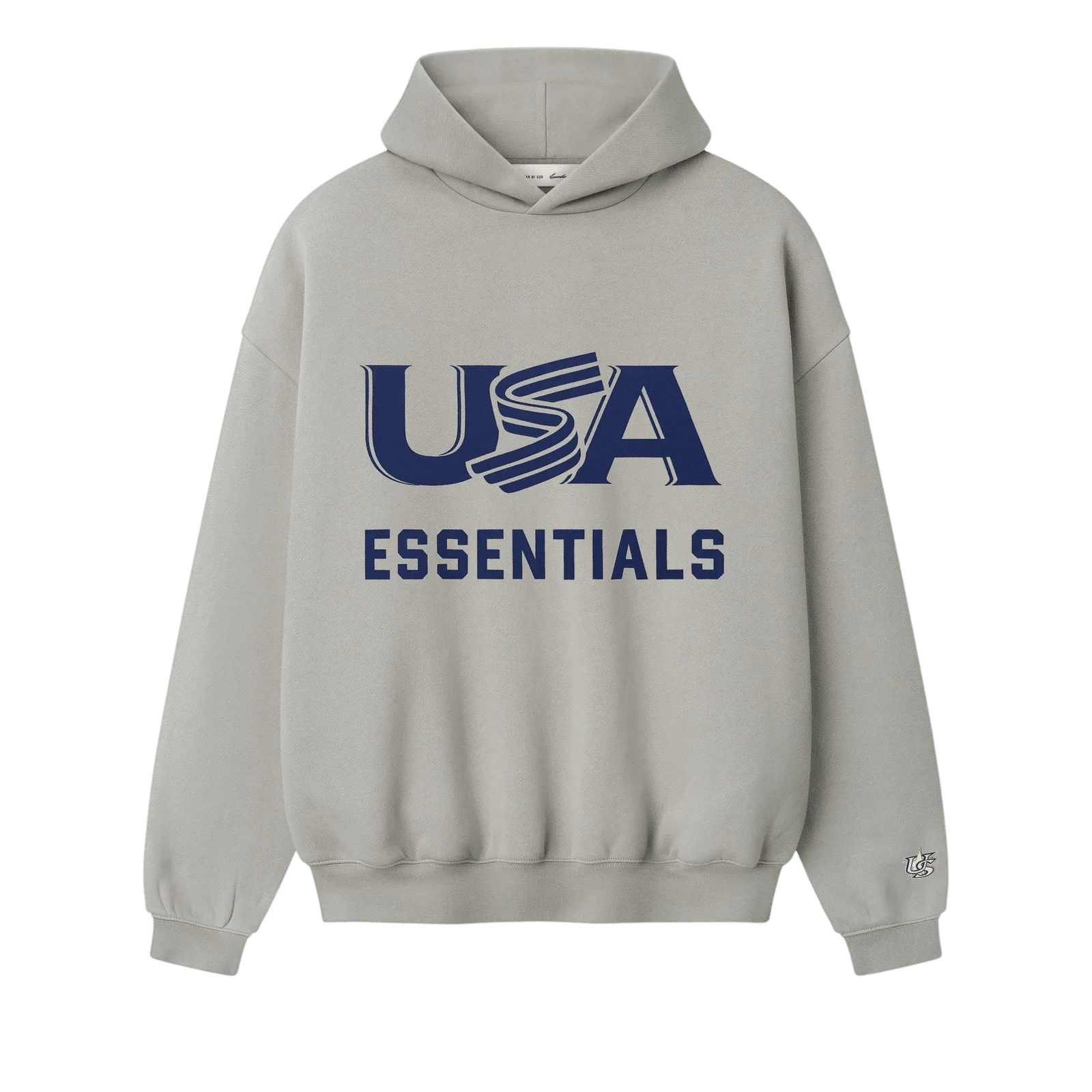 Fear Of God Essentials USA Baseball Sport Hoodie Seal