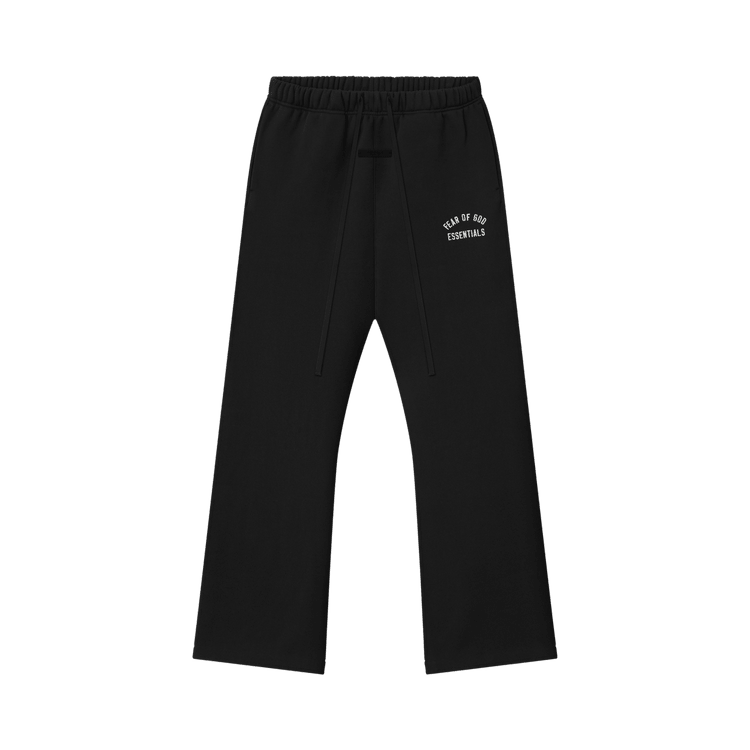 Fear of God Essentials Varsity Flare Sweatpant Vintage Black (SS26) - Im Your Wardrobe