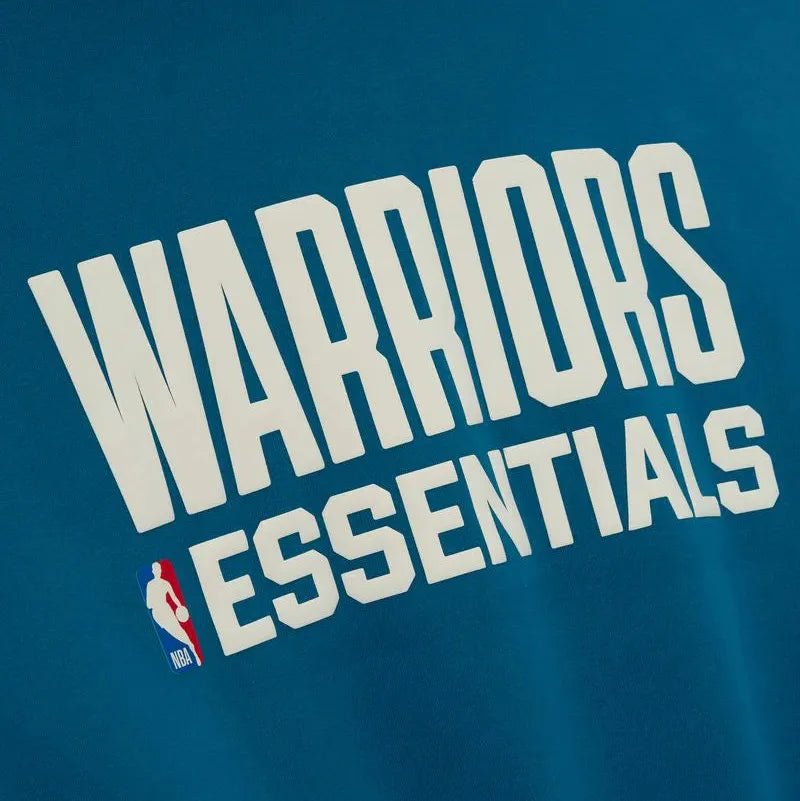 Fear of God Essentials Warriors Sport Hoodie Blue Sapphire/Canyon - Im Your Wardrobe