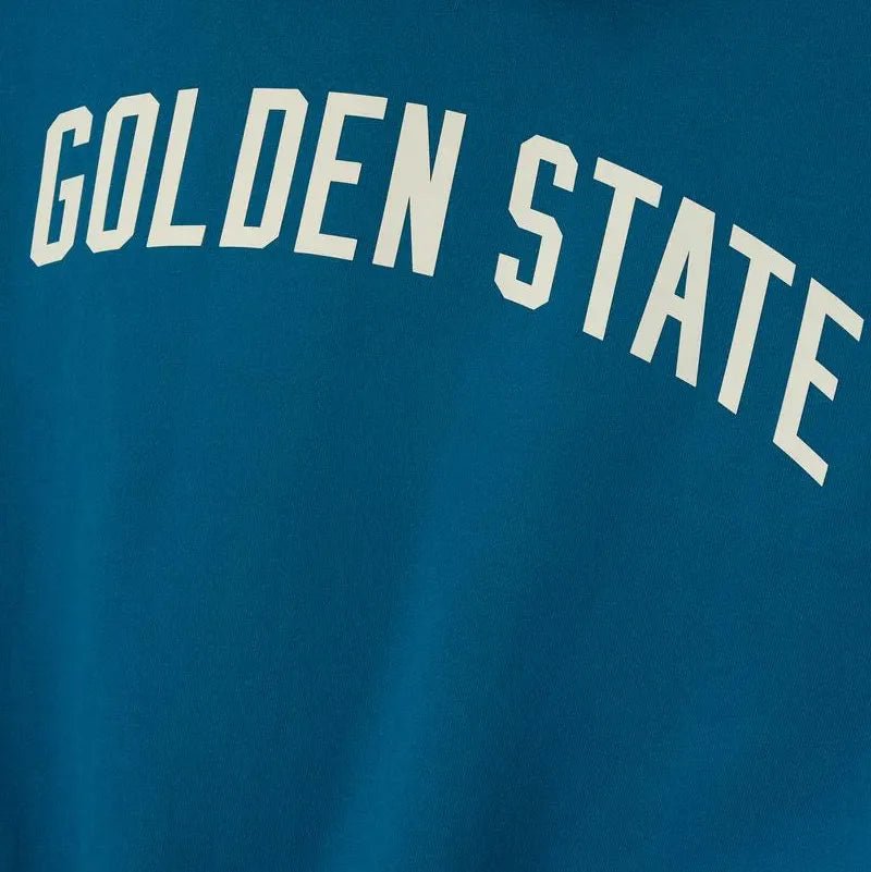 Fear of God Essentials Warriors Sport Hoodie Blue Sapphire/Canyon - Im Your Wardrobe