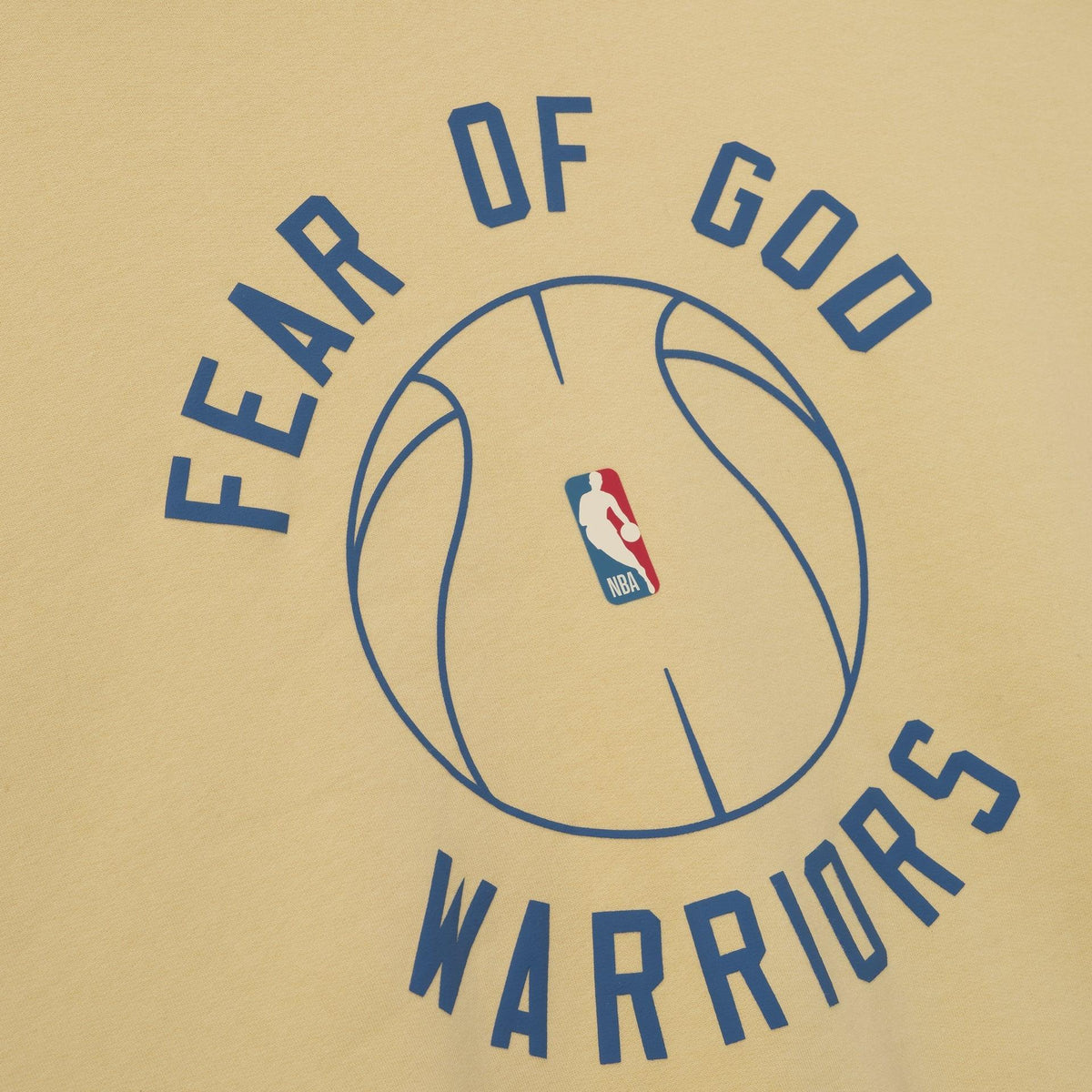 Fear Of God Essentials Warriors X Barkley Hendricks 90s Hoodie Italian Straw - Im Your Wardrobe