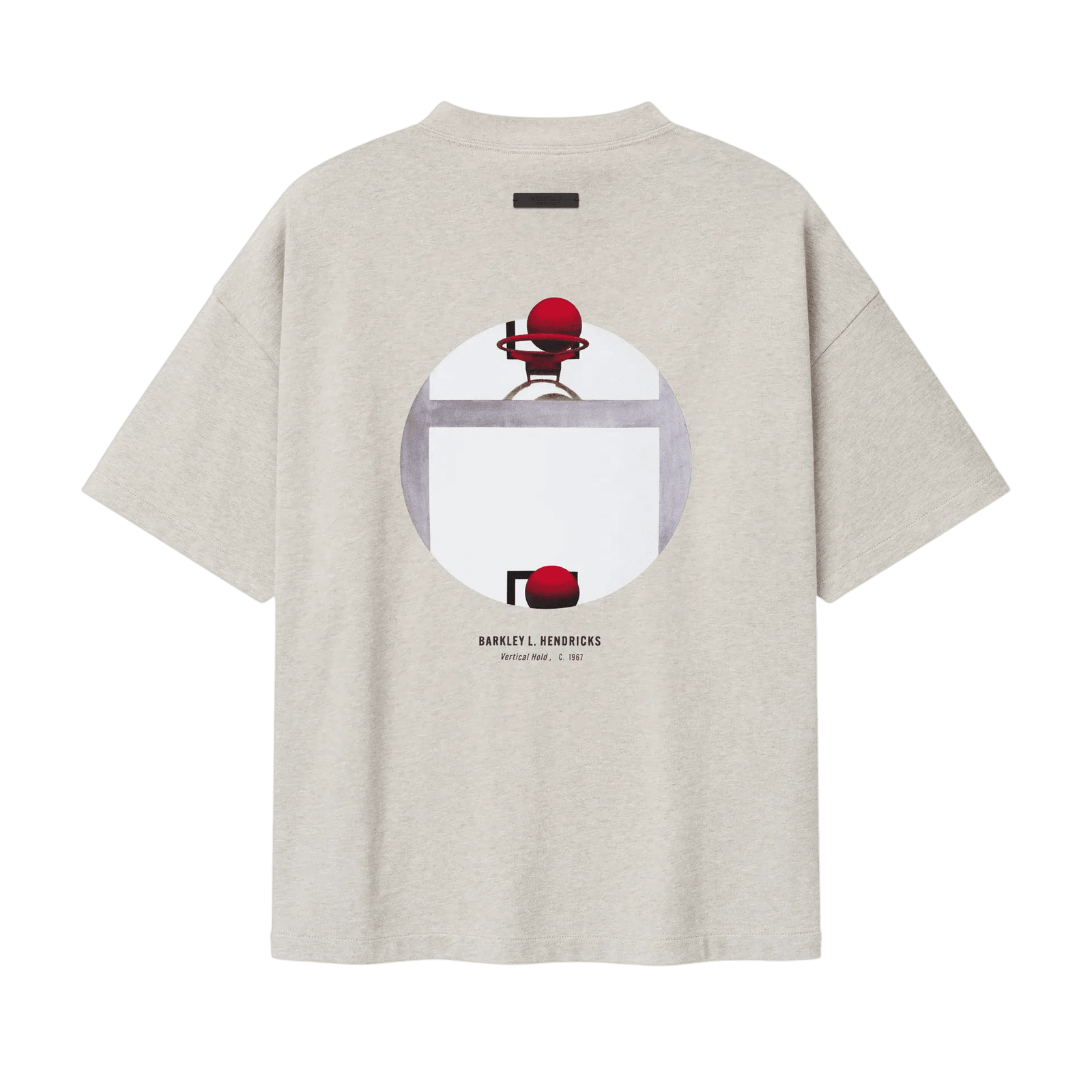 Fear Of God Essentials Warriors X Barkley Hendricks 90s Tee Heather Stone