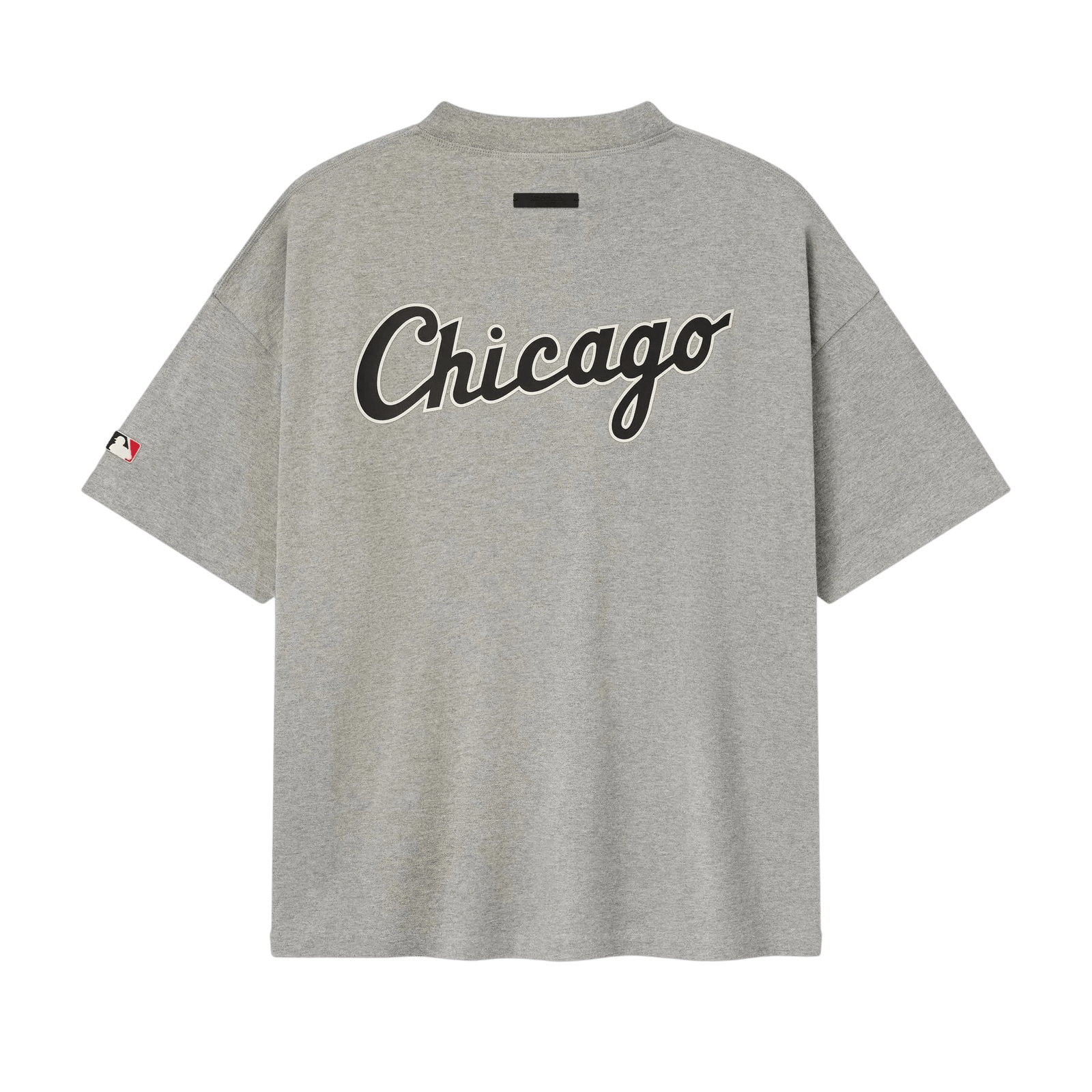 Fear of God Essentials White Sox 90's Tee Concrete Heather - Im Your Wardrobe