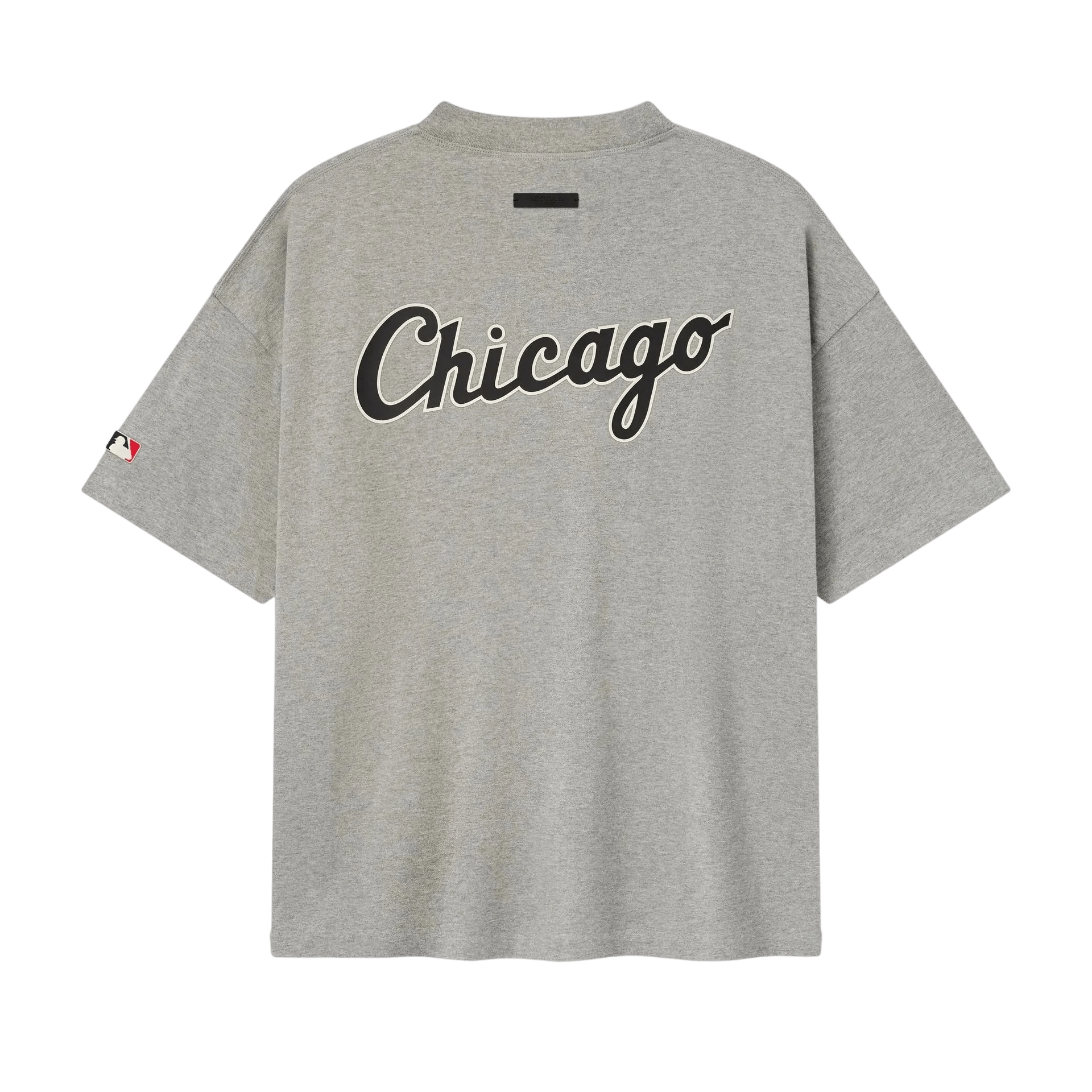 Fear of God Essentials White Sox 90's Tee Concrete Heather - Im Your Wardrobe