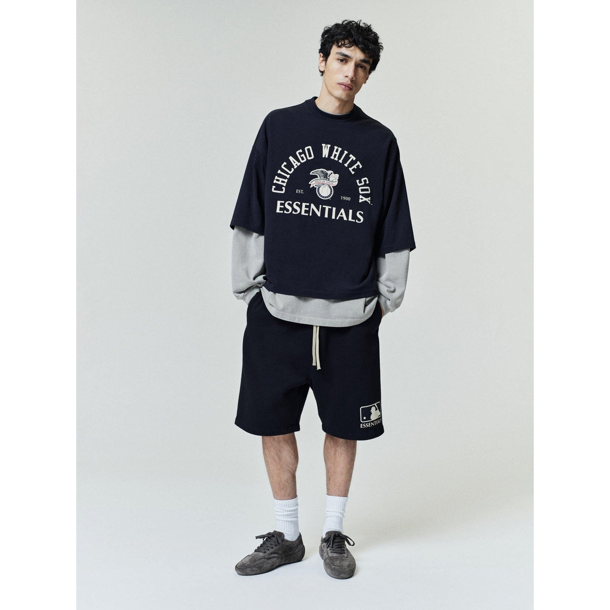 Fear of God Essentials White Sox American League Merch Tee Black - Im Your Wardrobe