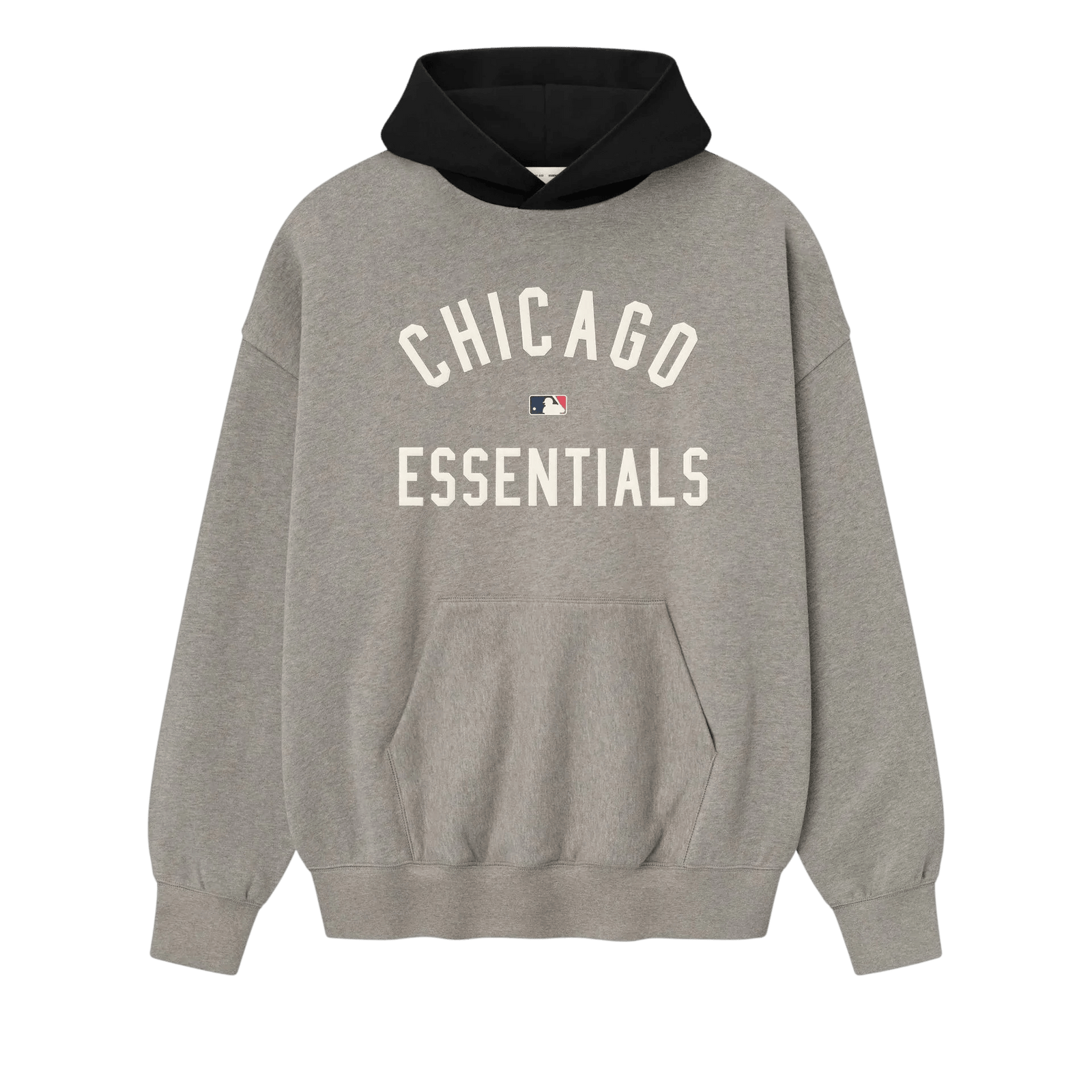 Fear of God Essentials White Sox Sport Hoodie Concrete Heather/Black - Im Your Wardrobe