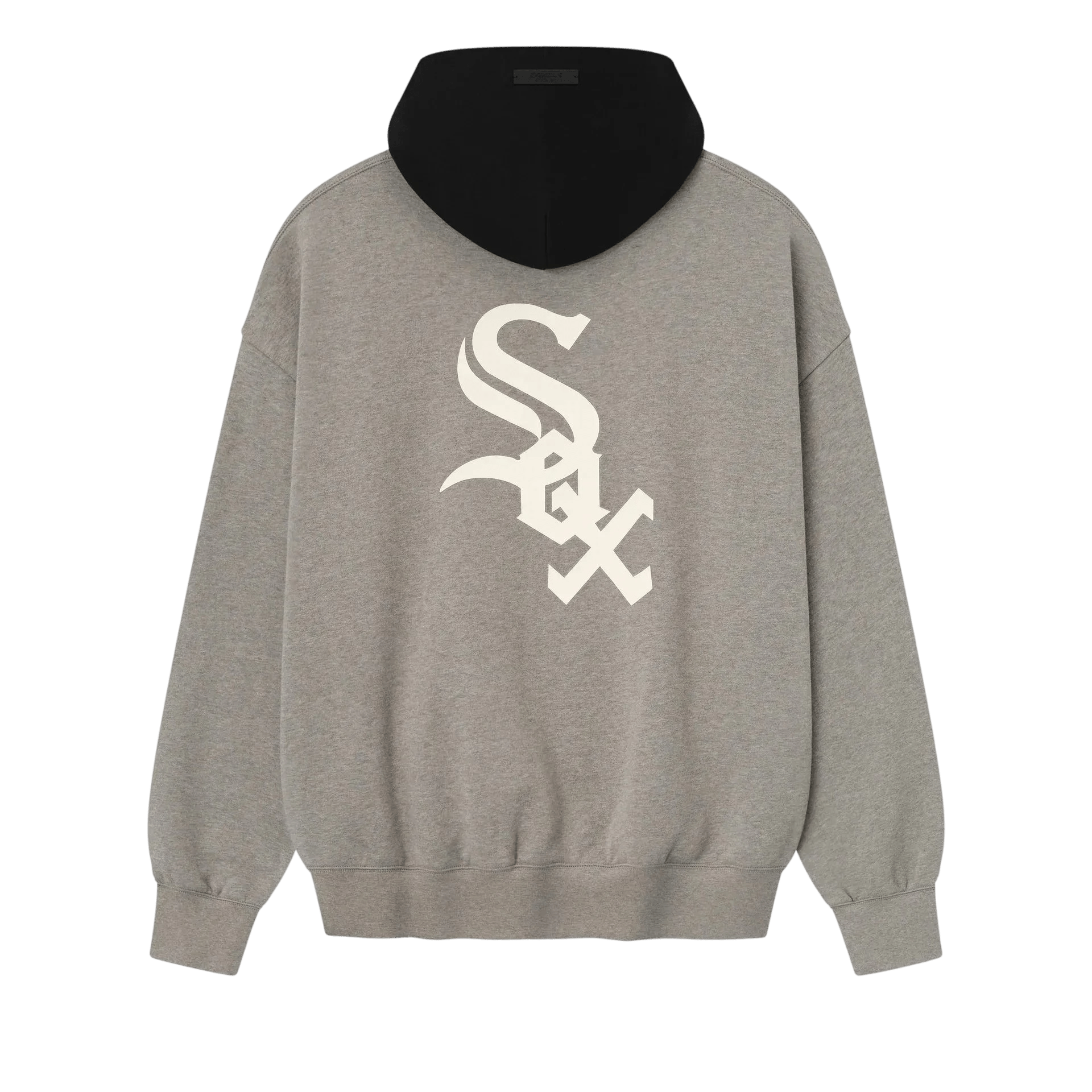 Fear of God Essentials White Sox Sport Hoodie Concrete Heather/Black - Im Your Wardrobe