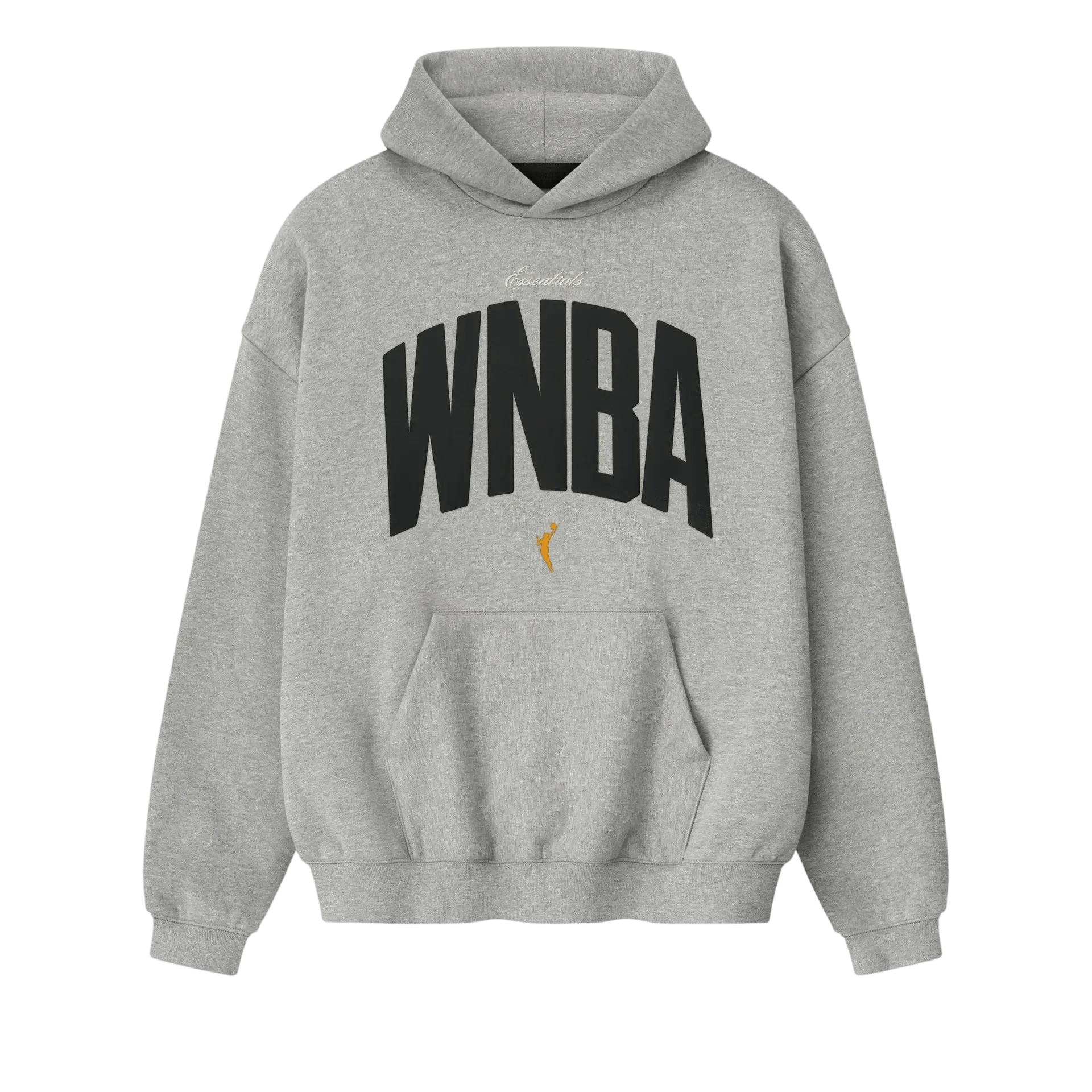 Fear of God Essentials WNBA 90s Hoodie Concrete Heather - Im Your Wardrobe