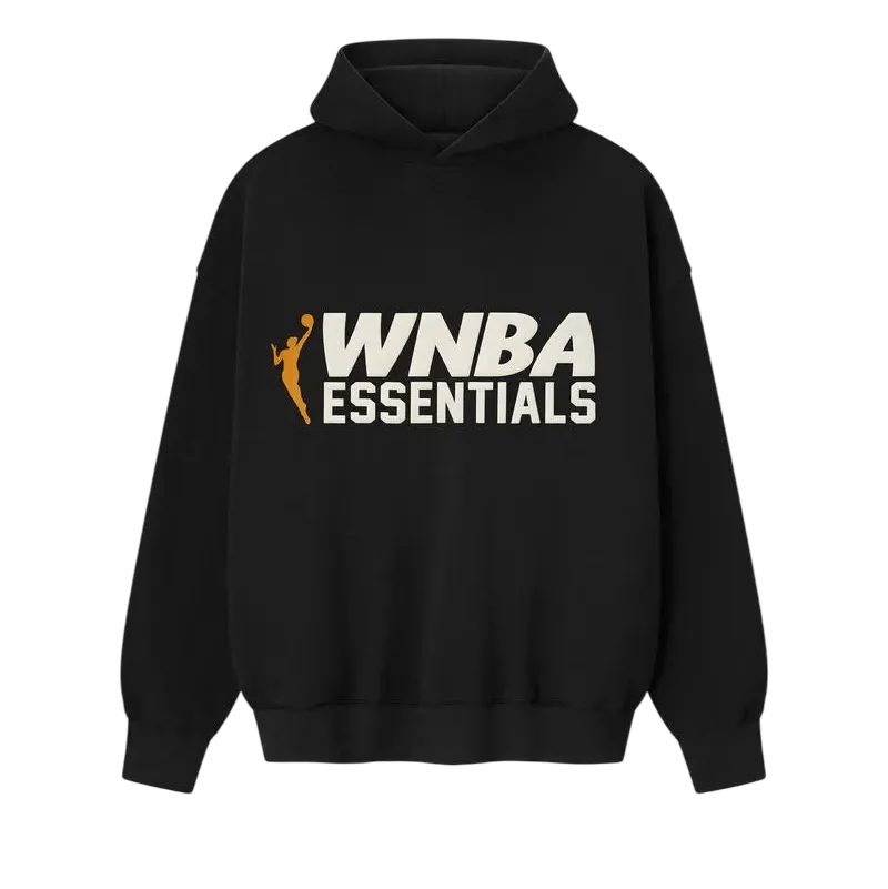 Fear of God Essentials WNBA Sport Hoodie Vintage Black - Im Your Wardrobe