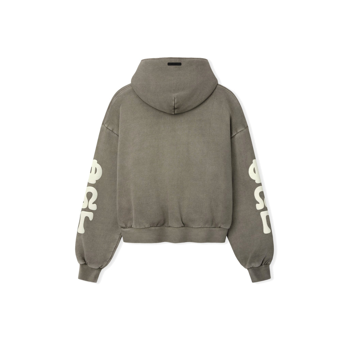 Fear of God Essentials Women's 90s Fleece Hoodie Classic Fit Washed Seal