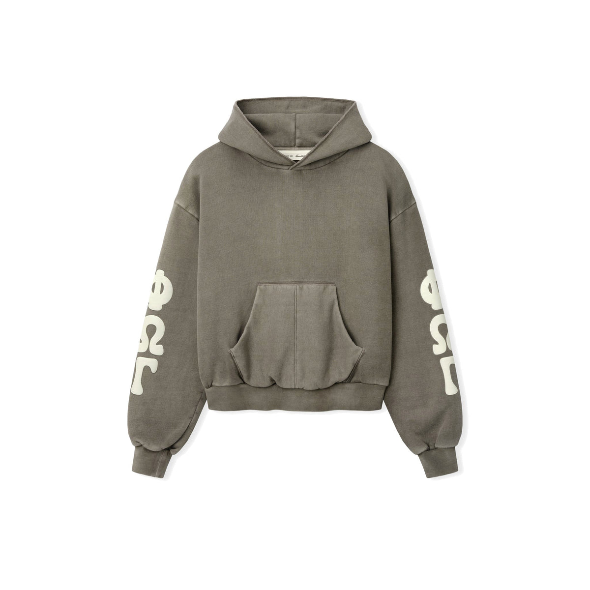 Fear of God Essentials Women's 90s Fleece Hoodie Classic Fit Washed Seal - Im Your Wardrobe