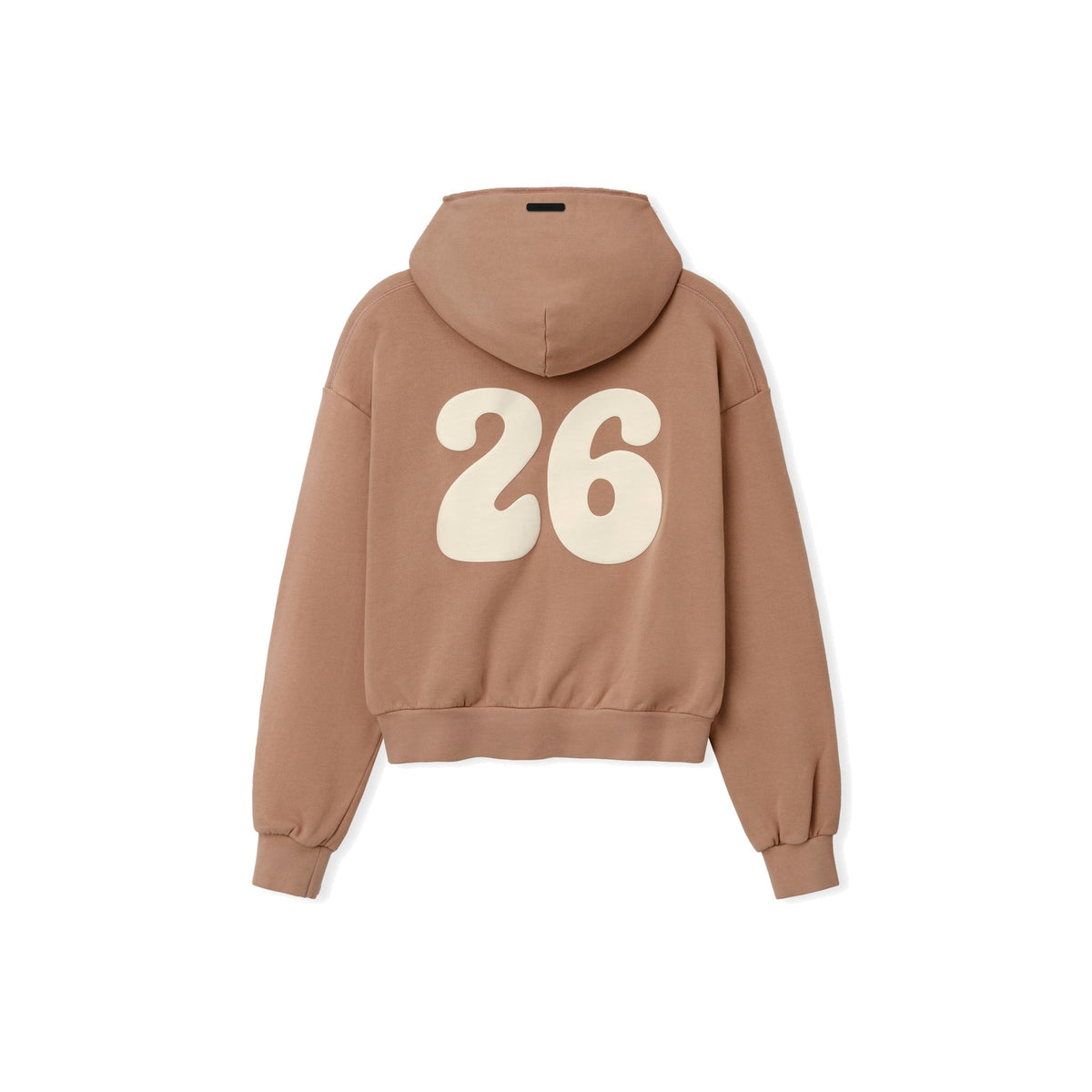 Fear of God Essentials Women's 90s Full Zip Hoodie Classic Fit Washed Ginger