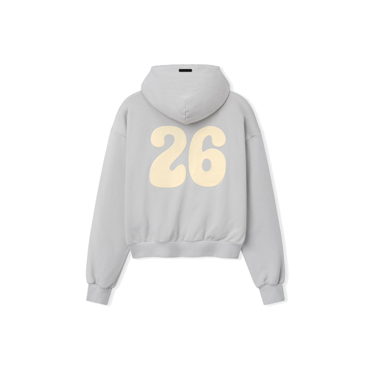 Fear of God Essentials Women's 90s Full Zip Hoodie Washed Overcast