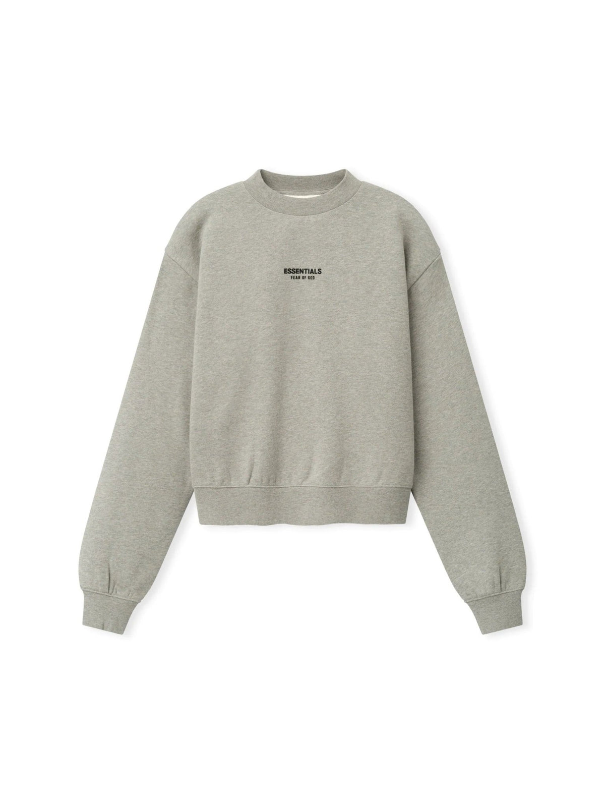 Fear of God Essentials Women's Classic Crewneck Sweatshirt Warm Heather - Im Your Wardrobe