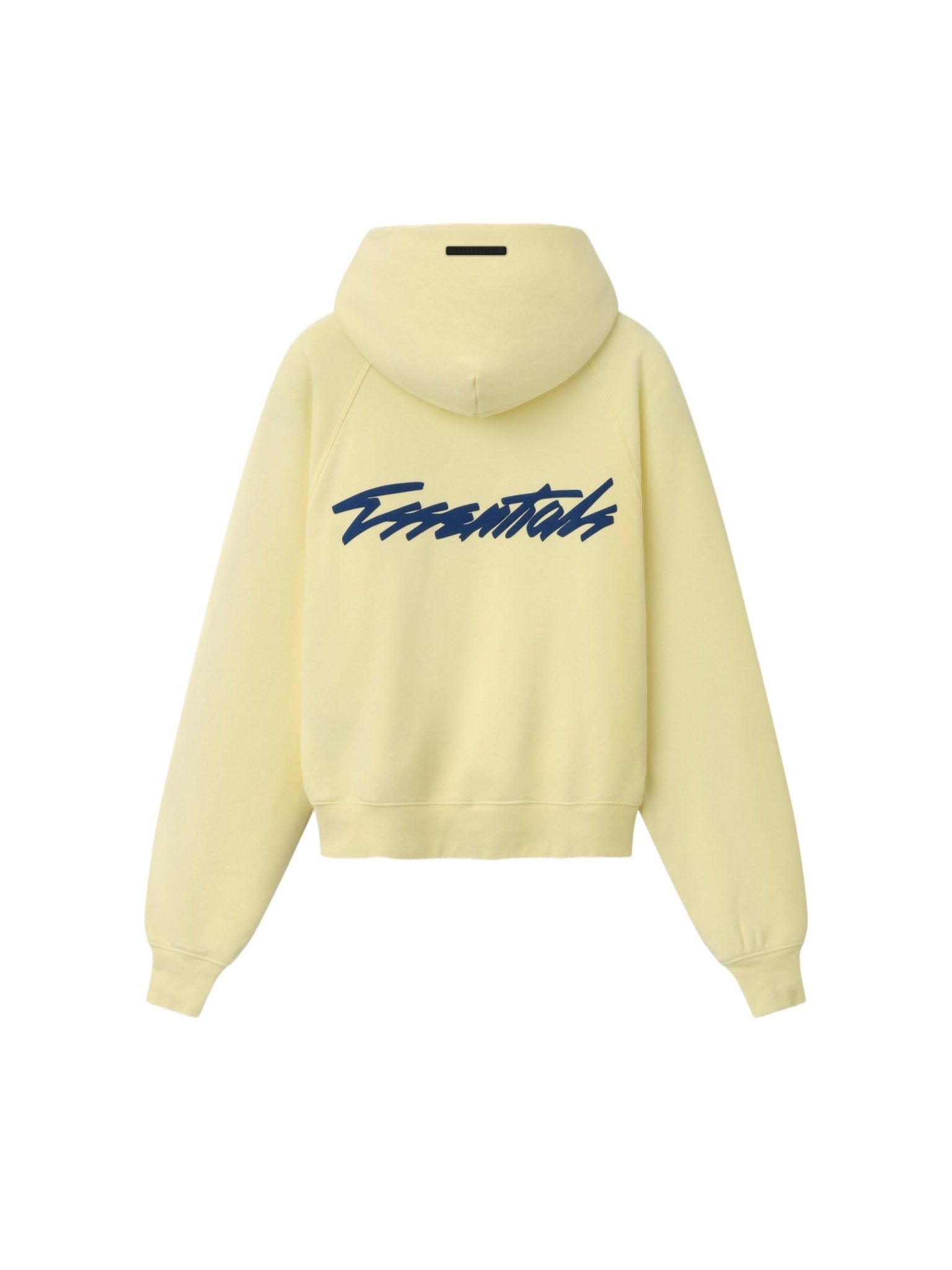 Fear of God Essentials Women's Classic Raglan Hoodie Washed Sulphur - Im Your Wardrobe