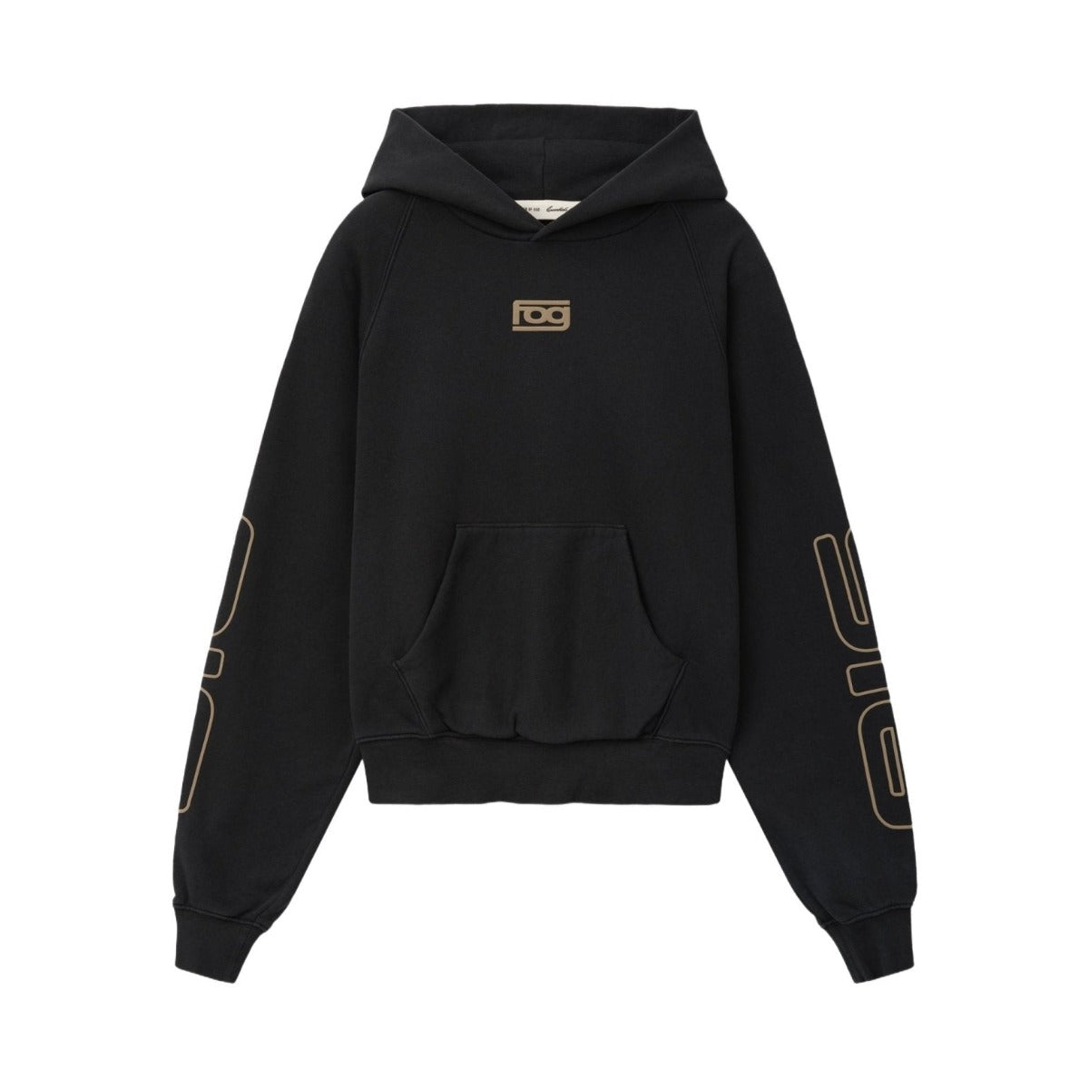 Fear of God Essentials Women's Classic Raglan Hoodie Washed Vintage Black - Im Your Wardrobe