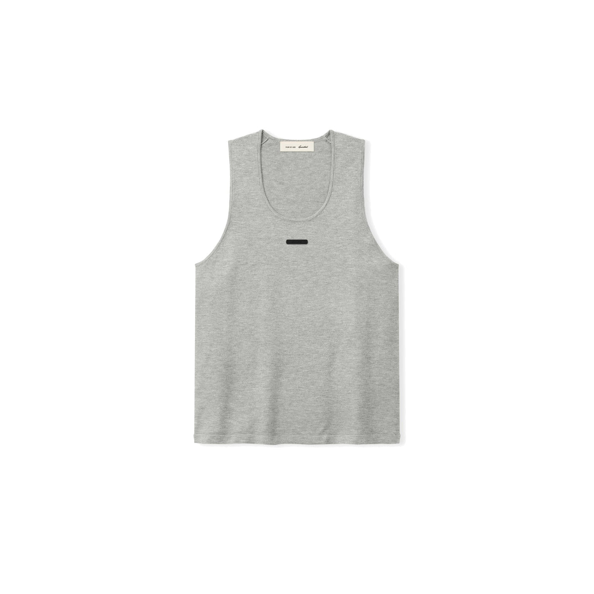 Fear of God Essentials Women's Classic Rib Knit Tank Concrete Heather
