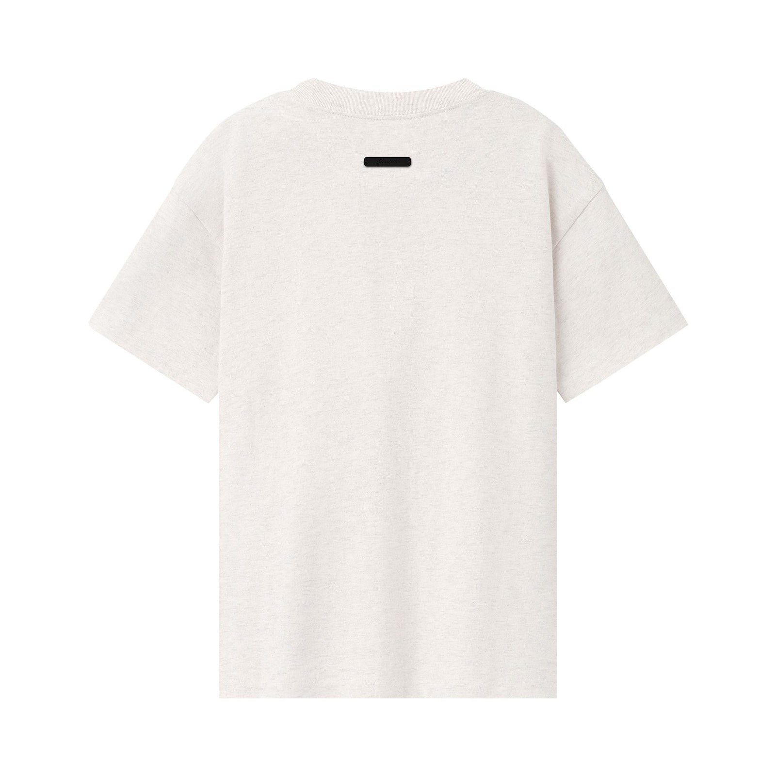 Fear of God Essentials Women's Classic Short Sleeve Tee Oatmeal Heather (FW26) - Im Your Wardrobe