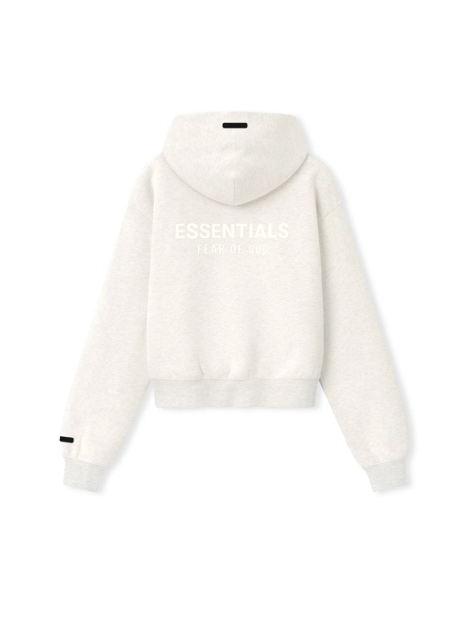 Fear of God Essentials Women's Classic Zip-Up Hoodie Oatmeal Heather - Im Your Wardrobe