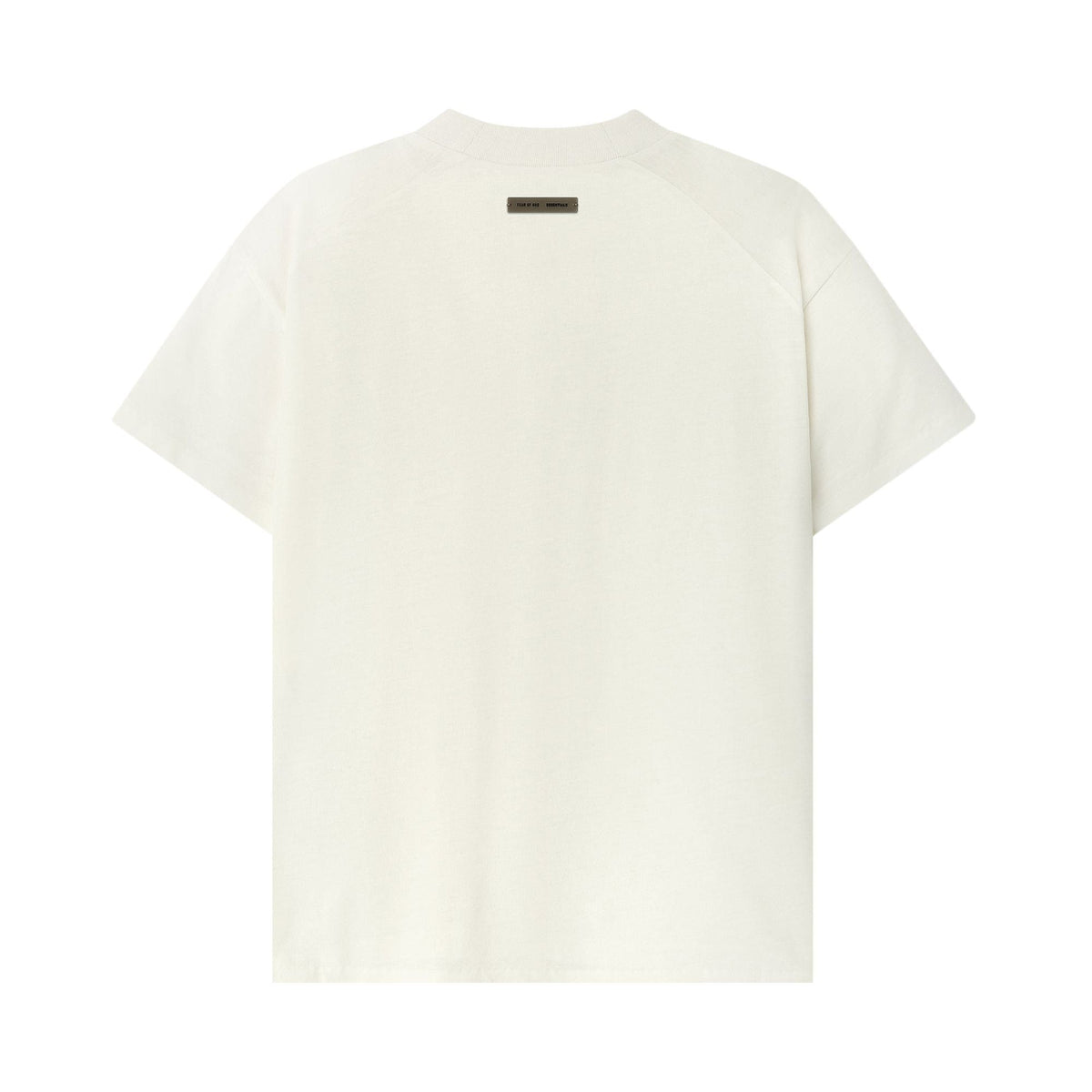 Fear of God Essentials Women's Embroidered Classic Tee Ivory (FW25) - Im Your Wardrobe